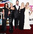 Gemma Artenton, Sarah Harding, Rupert Everett, Talulah Riley s Tamsin Egerton